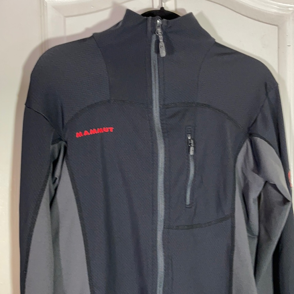 Mammut Tech Climbing full zip black jacket mens medium
